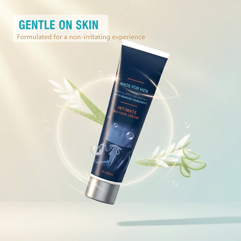 ✨ Crème Dépilatoire Homme à Action Rapide – Peau Lisse, Sans Irritation 🧴🌿