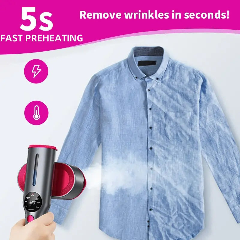 ✨Indispensable à la maison✨Fer à repasser à vapeur portable pour vêtements