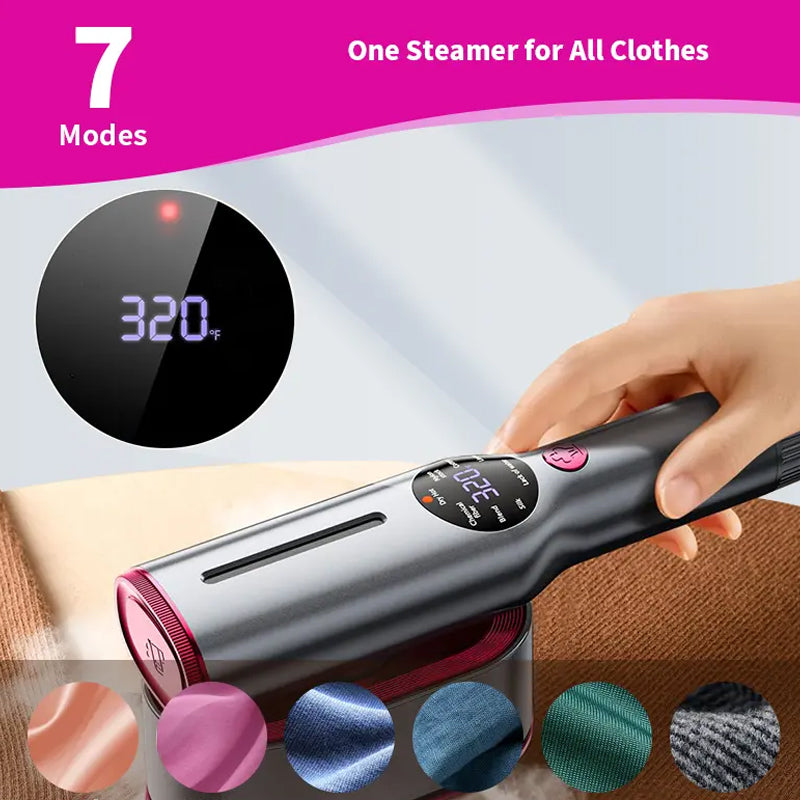 ✨Indispensable à la maison✨Fer à repasser à vapeur portable pour vêtements