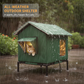 🐱 PROMO LIMITÉE 53% DE RÉDUCTION ! ✨ Maison pour Chat d‘Extérieur surélevée – Imperméable, Isolante, Stable et Pliable 🌧️