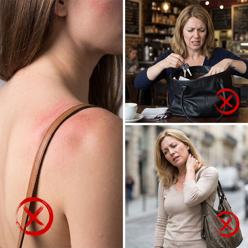 Sac à bandoulière décontracté pour femme avec bandoulière réglable