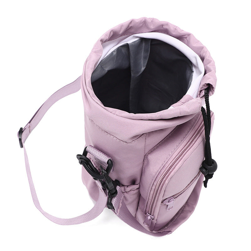 Sac porte-bouteille avec poches pour téléphone