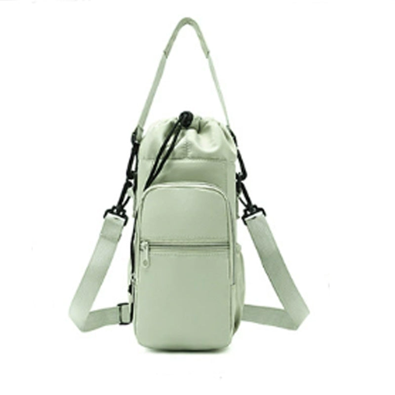 Sac porte-bouteille avec poches pour téléphone