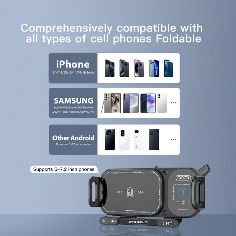 🔥Offre spéciale Nouvel An :49 % DE RÉDUCTION⚡Support de téléphone sans fil à recharge rapide 15 W pour smartphones pliables et classique