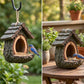 🔥60 % DE RÉDUCTION ! 🐦 NOUVEAUTÉS 2026 – Mangeoire à oiseaux d'extérieur avec design réaliste de souche d'arbre | Décoration de jardin et refuge pour la faune sauvage en un ! 🌿✨