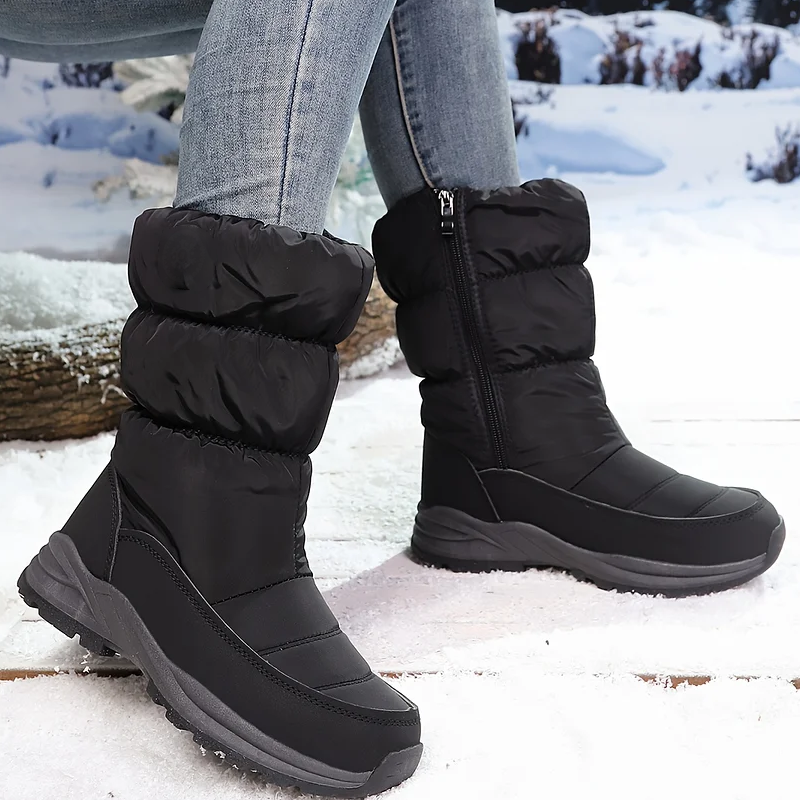 ⏳50 % de réduction pour une durée limitée⏰Bottes de neige ultra-chaudes doublées de fausse fourrure pour femmes