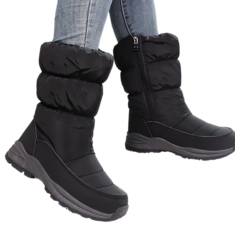 ⏳50 % de réduction pour une durée limitée⏰Bottes de neige ultra-chaudes doublées de fausse fourrure pour femmes