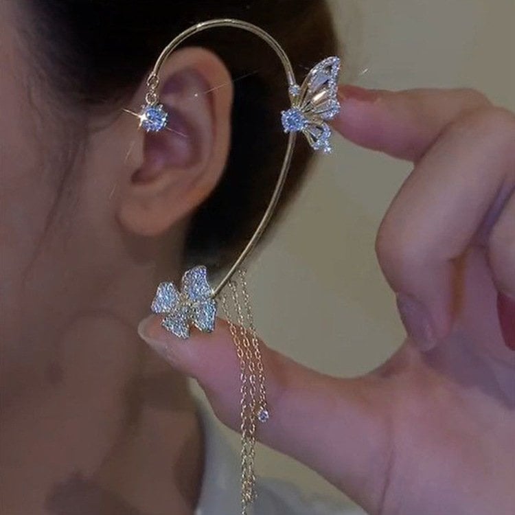 💎 50% DE RÉDUCTION ! 💎 Boucles d’Oreilles Papillons en Zircone AAA – Sans Perçage, Hypoallergéniques & Élégantes pour Toutes les Occasions