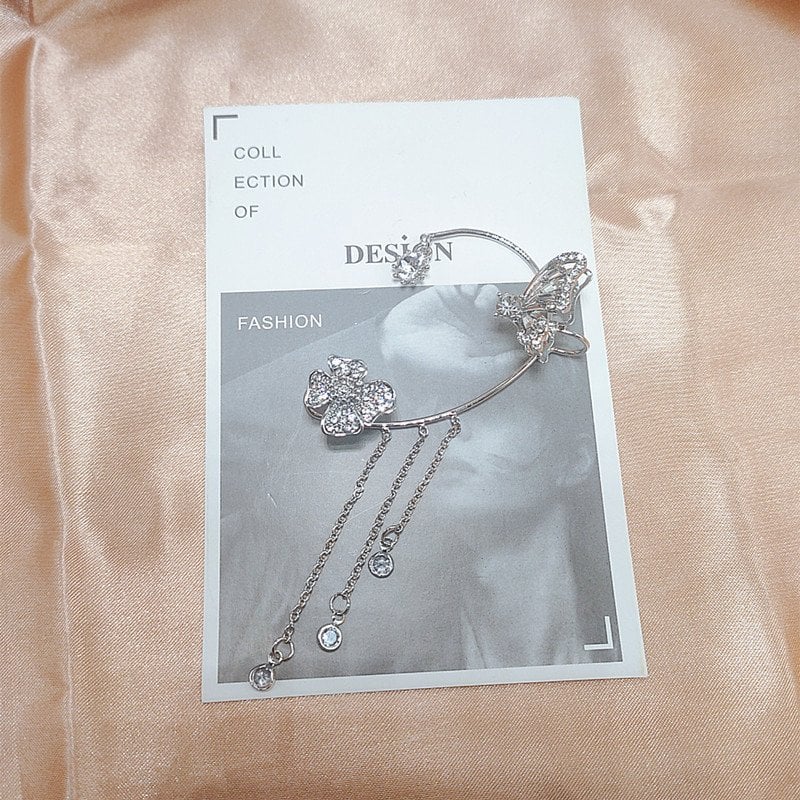 💎 50% DE RÉDUCTION ! 💎 Boucles d’Oreilles Papillons en Zircone AAA – Sans Perçage, Hypoallergéniques & Élégantes pour Toutes les Occasions