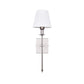 Lampe murale classique avec abat-jour en tissu
