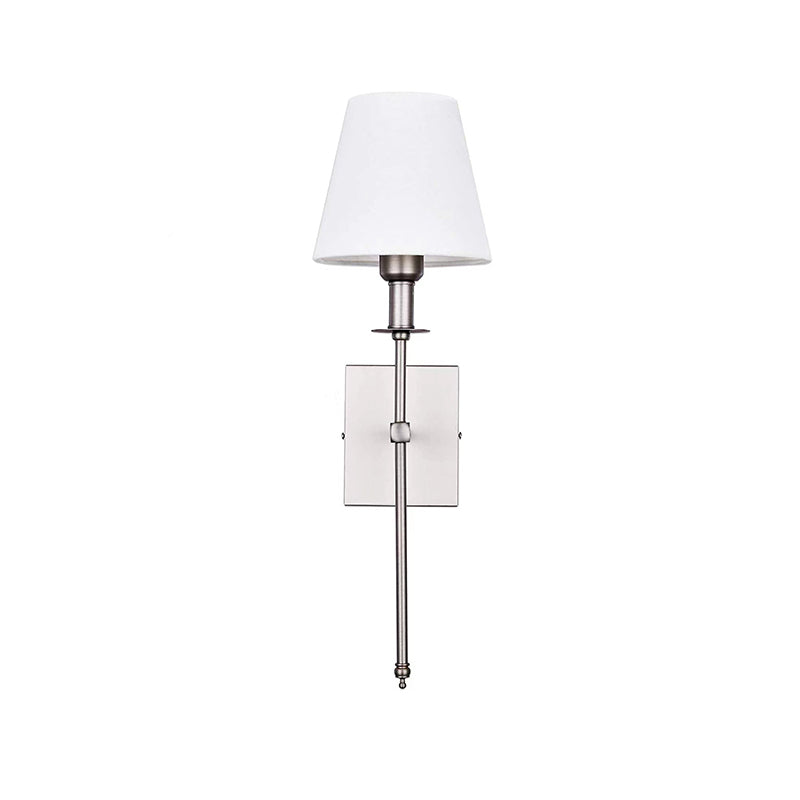Lampe murale classique avec abat-jour en tissu