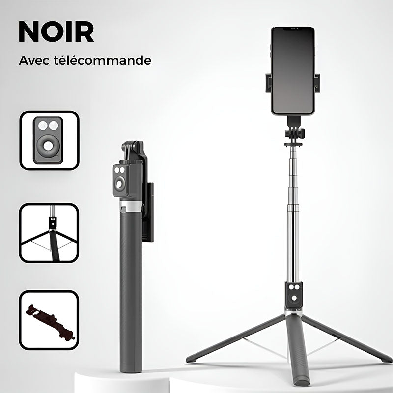 📢📢50 % de réduction !! ⏰Nouvelle perche à selfie Bluetooth 6 en 1