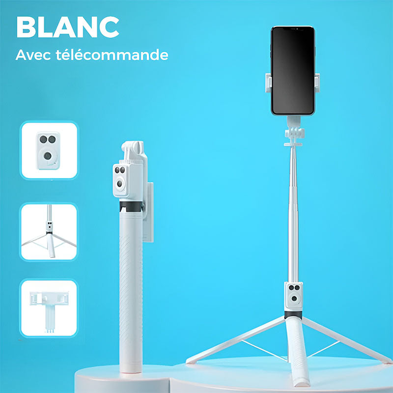 📢📢50 % de réduction !! ⏰Nouvelle perche à selfie Bluetooth 6 en 1