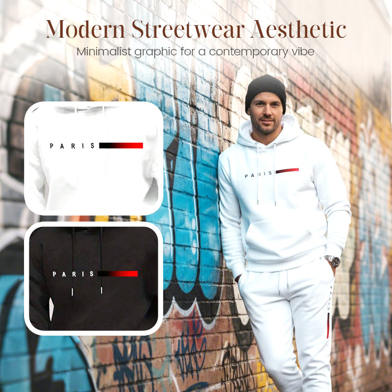 Ensemble survêtement à capuche pour homme
