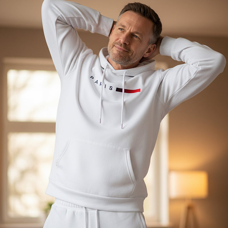 Ensemble survêtement à capuche pour homme