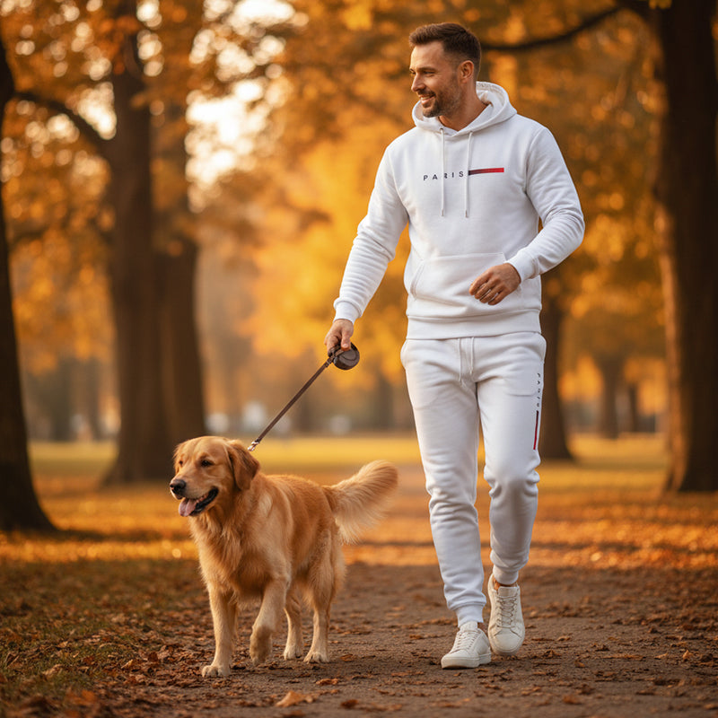 Ensemble survêtement à capuche pour homme