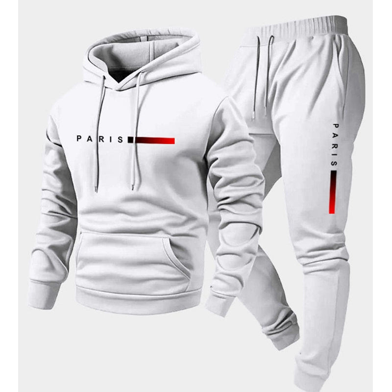 Ensemble survêtement à capuche pour homme