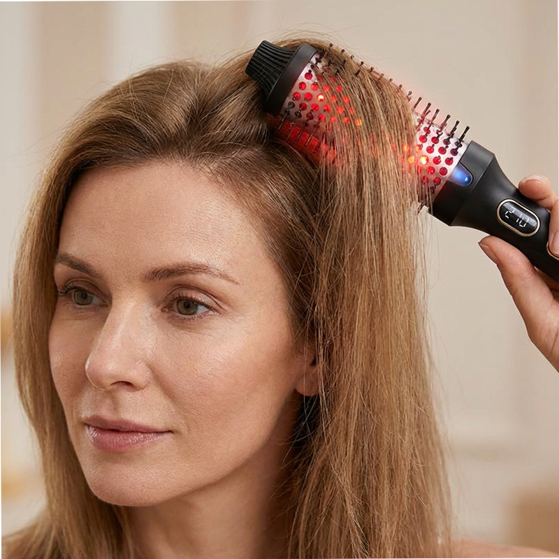 🎉✨50% de réduction ! Fer et lisseur 2 en 1 – Lisse, boucle et ajoute du volume en quelques secondes avec contrôle de température réglable