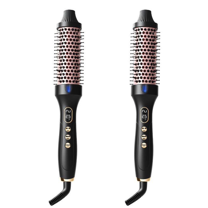 🎉✨50% de réduction ! Fer et lisseur 2 en 1 – Lisse, boucle et ajoute du volume en quelques secondes avec contrôle de température réglable