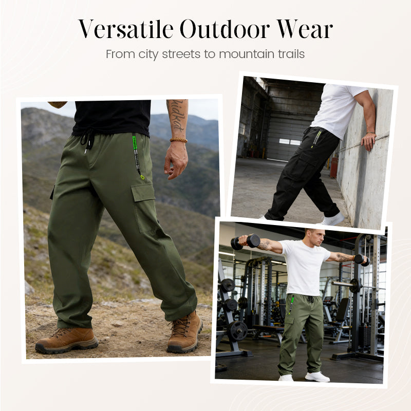 ✨Nouveauté 50 % DE RÉDUCTION🔥Pantalon cargo outdoor pour homme avec multiples poches