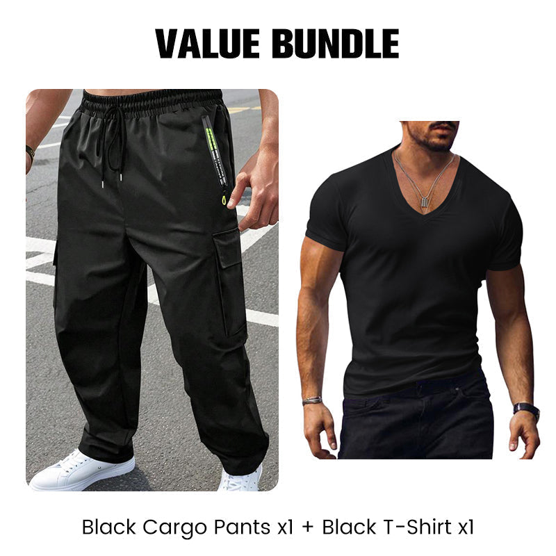 ✨Nouveauté 50 % DE RÉDUCTION🔥Pantalon cargo outdoor pour homme avec multiples poches