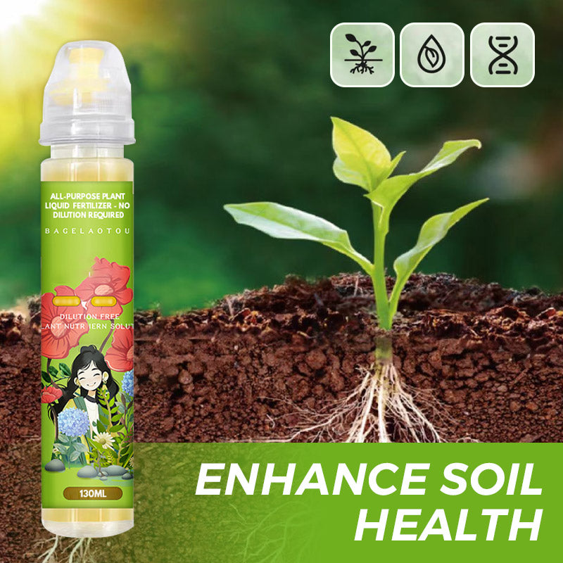 🌱💧 Vitalité Profesionnelle pour Toutes Vos Plantes - Engrais Concentré Équilibré - Aucune Dilution, Résultats Garantis 【Promo Flash -50%】