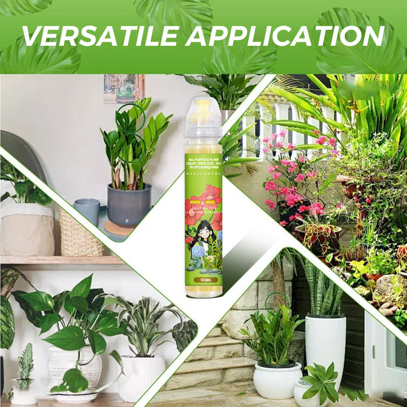 🌱💧 Vitalité Profesionnelle pour Toutes Vos Plantes - Engrais Concentré Équilibré - Aucune Dilution, Résultats Garantis 【Promo Flash -50%】