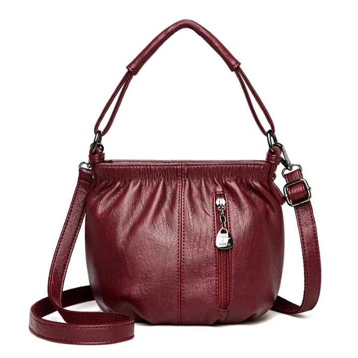 👜 60% DE RÉDUCTION ! 💼 Sac à Main Cube en Cuir – Design Plissé Élégant, Léger & Polyvalent ✨