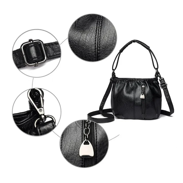 👜 60% DE RÉDUCTION ! 💼 Sac à Main Cube en Cuir – Design Plissé Élégant, Léger & Polyvalent ✨