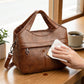 📢📢50 % de réduction !! ⏰ Sac à Bandoulière Femme en Simili-Cuir Souple – Léger, Multi-Compartiments & Tendance pour Tous les Jours ✨