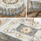 🌺🎀 50 % de réduction！! Nappe Fleurie en Relief Imperméable – Élégance intemporelle, protection anti-tache & entretien facile