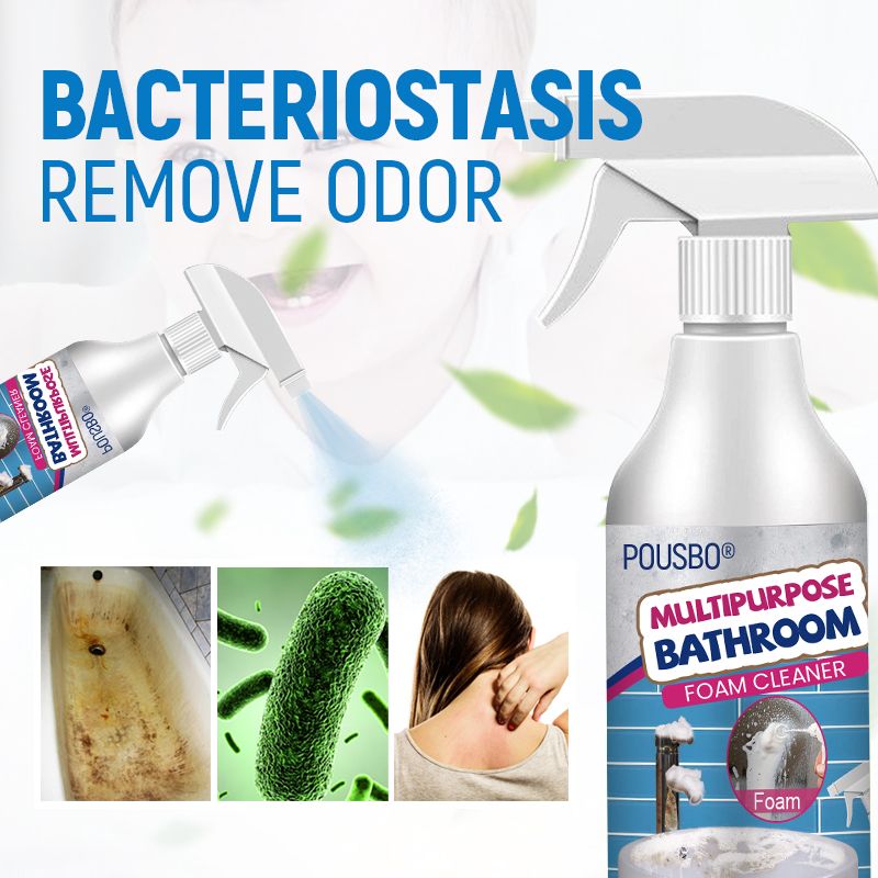 （Achetez-en 2, obtenez-en 1 gratuit） Nettoyant mousse multi-usages pour salle de bain