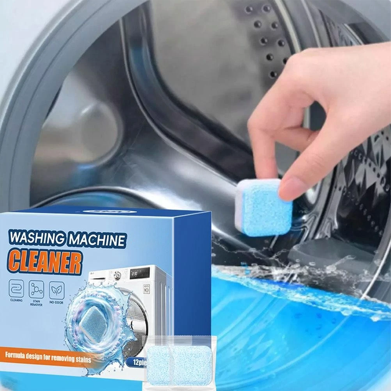 🧺✨ 50% de réduction ! Tablettes nettoyantes pour lave-linge – Éliminent tartre, moisissures et mauvaises odeurs en 1 cycle