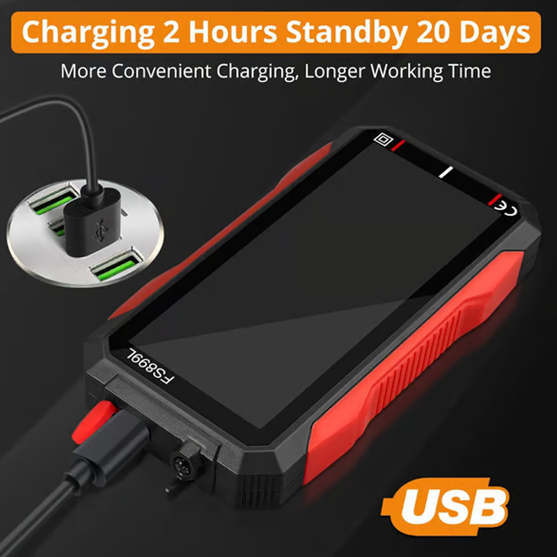 💎 50% DE RÉDUCTION! 💎 Multimètre Numérique Rechargeable USB – Auto-Range, Écran Clair & Sécurité Pro