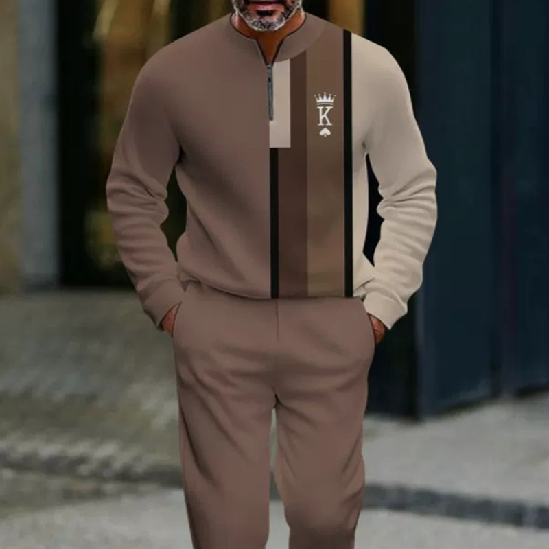 💎 -50% sur la Nouveauté 2026 | Ensemble Homme Imprimé – Coupe Décontractée, Respirant | Boostez Votre Look Casual 🎁【-50%】