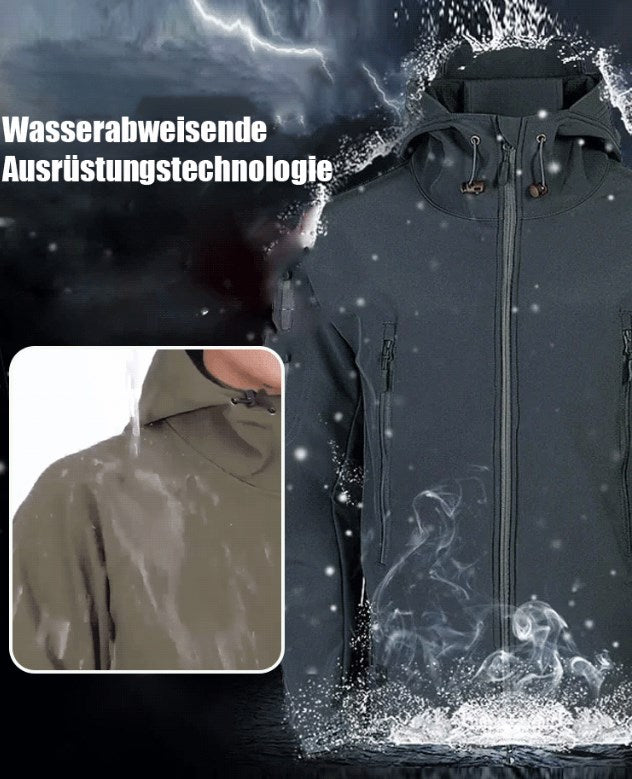📢📢60 % de réduction !! ⏰Outdoor rembourré épaissi punching-ball veste chaude costume d'alpinisme veste softshell