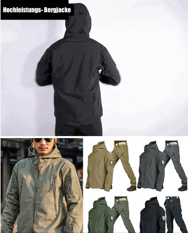 📢📢60 % de réduction !! ⏰Outdoor rembourré épaissi punching-ball veste chaude costume d'alpinisme veste softshell