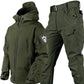 📢📢60 % de réduction !! ⏰Outdoor rembourré épaissi punching-ball veste chaude costume d'alpinisme veste softshell