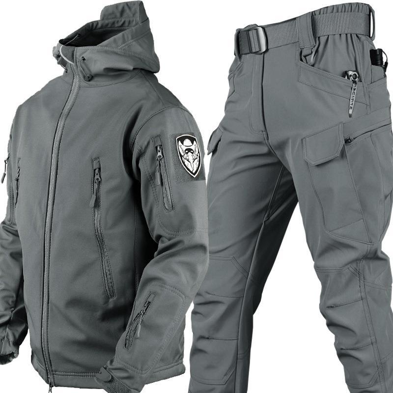 📢📢60 % de réduction !! ⏰Outdoor rembourré épaissi punching-ball veste chaude costume d'alpinisme veste softshell