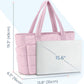 🔥 Soldes exceptionnels 50 % de réduction 🔥 Sac fourre-tout léger rose vif pour femme