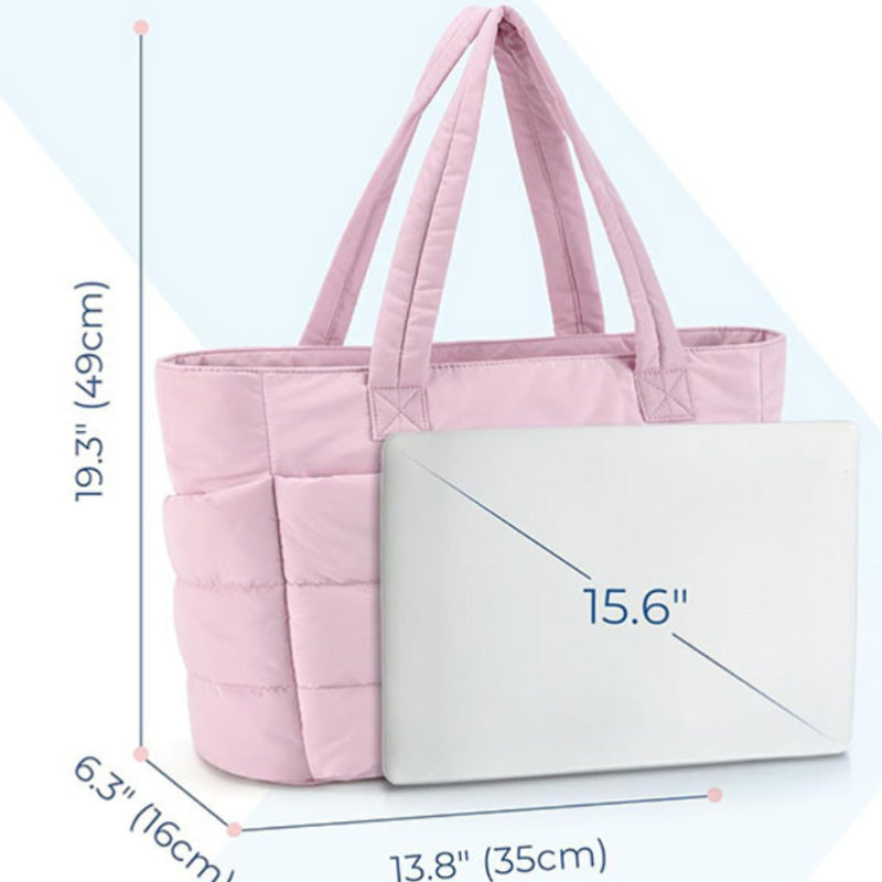 🔥 Soldes exceptionnels 50 % de réduction 🔥 Sac fourre-tout léger rose vif pour femme
