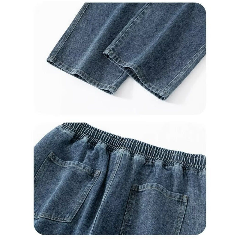 📢 60 % de réduction !! ⏰ Jean Ample à Jambes Larges pour Homme – Confort Max, Style Streetwear & Coupe Tendance Rétro ✨