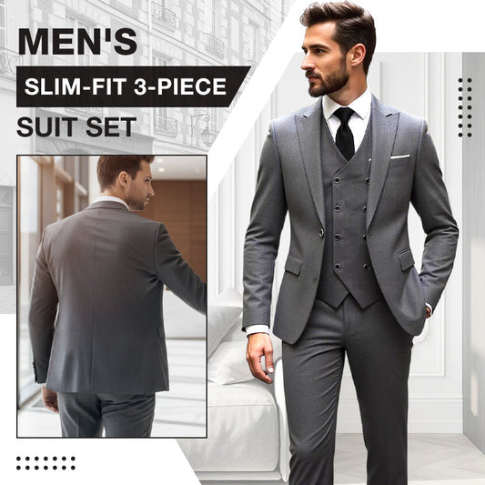 🔥 Soldes exceptionnels 50 % DE RÉDUCTION 🔥 Ensemble 3 pièces slim fit pour homme🕴️🔥 Soldes exceptionnels 50 % DE RÉDUCTION 🔥 Ensemble 3 pièces slim fit pour homme🕴️