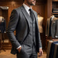 🔥 Soldes exceptionnels 50 % DE RÉDUCTION 🔥 Ensemble 3 pièces slim fit pour homme🕴️🔥 Soldes exceptionnels 50 % DE RÉDUCTION 🔥 Ensemble 3 pièces slim fit pour homme🕴️