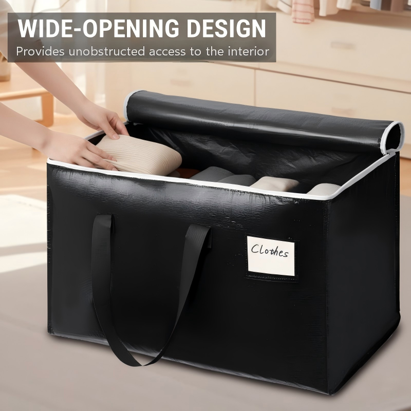 📢📢50 % de réduction !!⏰Sac de déménagement robuste et grande capacité avec fermeture éclair