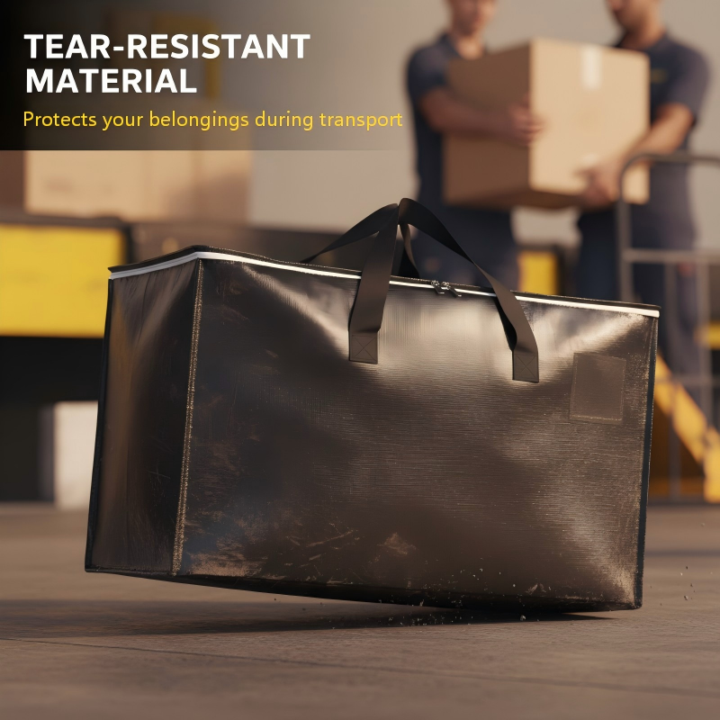 📢📢50 % de réduction !!⏰Sac de déménagement robuste et grande capacité avec fermeture éclair