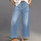 🎉 60% DE RÉDUCTION! 👖 NOUVELLE SILHOUETTE 2026 – JEAN DÉCONTRACTÉ À JAMBES ÉVASÉES, FLATTEUR POUR TOUTES