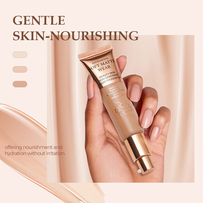Fond de teint correcteur mat longue tenue