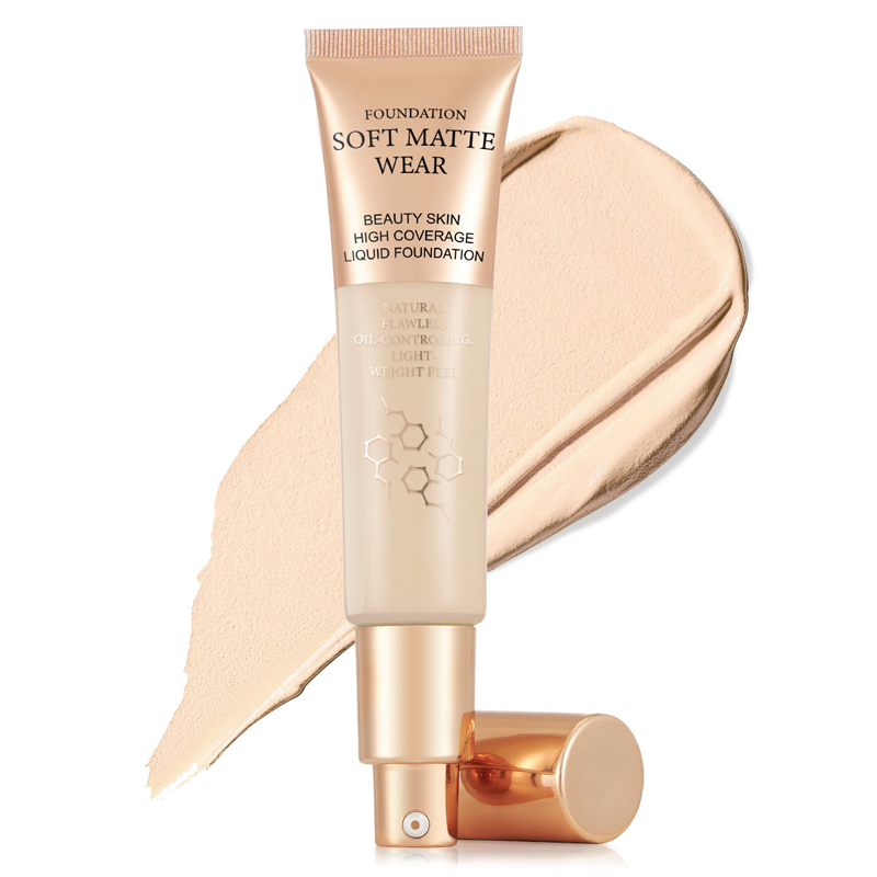 Fond de teint correcteur mat longue tenue