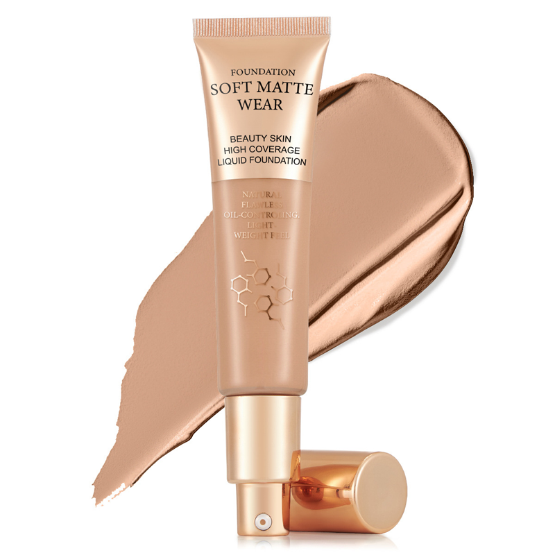Fond de teint correcteur mat longue tenue